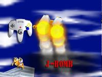 une photo d'Ã©cran de Blast Corps sur Nintendo 64